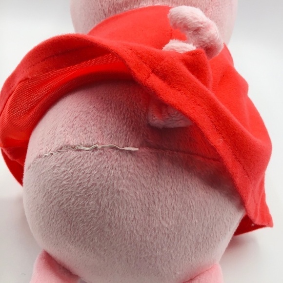 PEPPA Pig 12” Plush Toy Doll Stuffed Animal Toy Cartoon Pink Red Dress - Picture 7 of 9